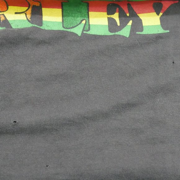 90's Bob Marley Hip Hop Style Bootleg Rap Tee - Picture 6 of 8